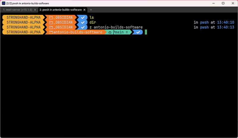 New Terminal